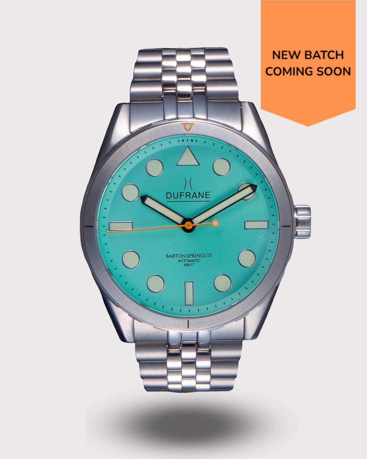 Barton Springs III 42mm Mechanical Diving Watch