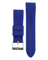 22mm Blue Silicone Straps