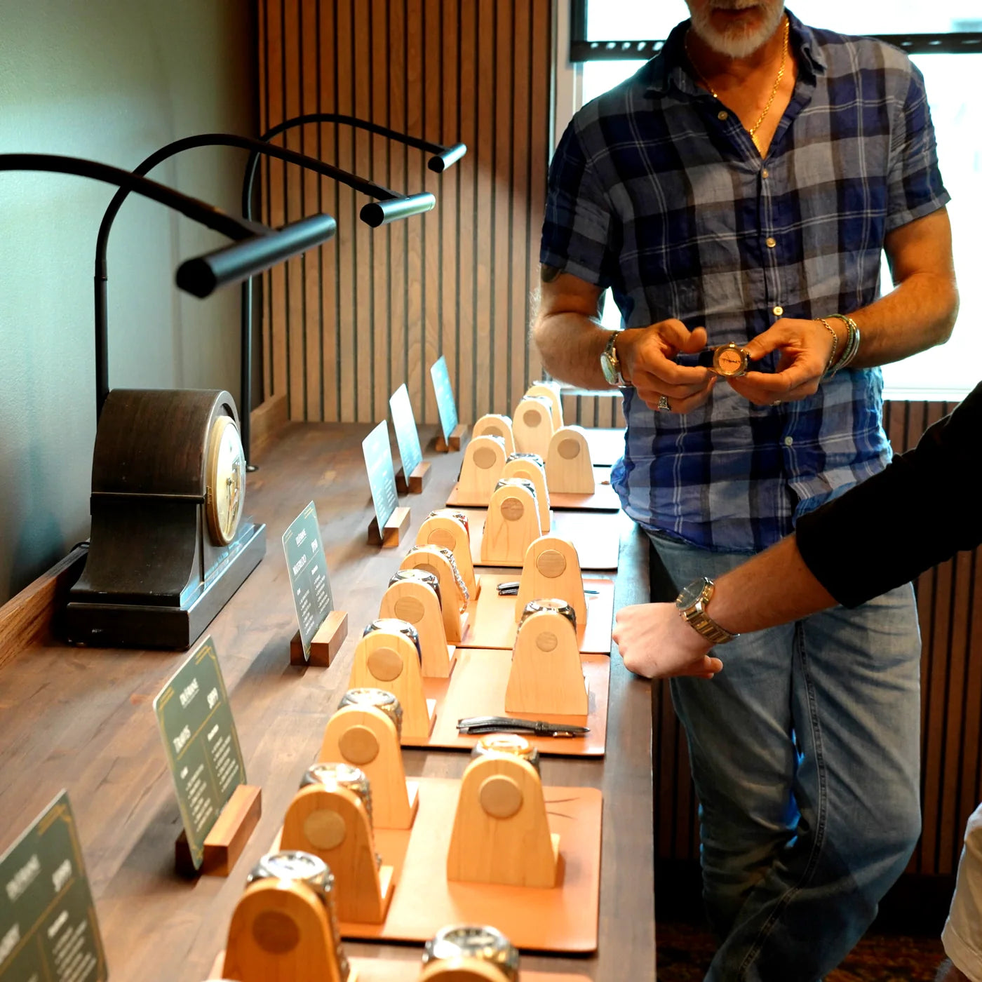 The showroom