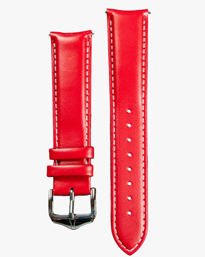 20mm Curved Leather Strap - DuFrane