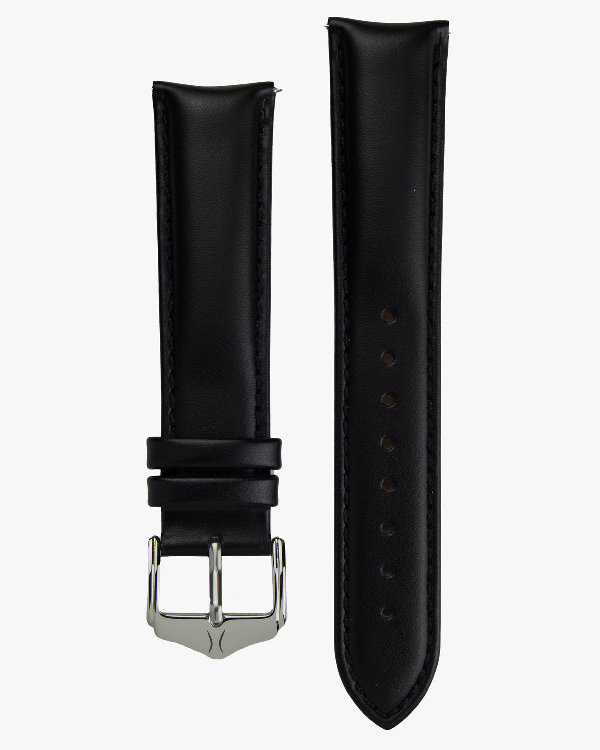 20mm Curved Leather Strap - DuFrane
