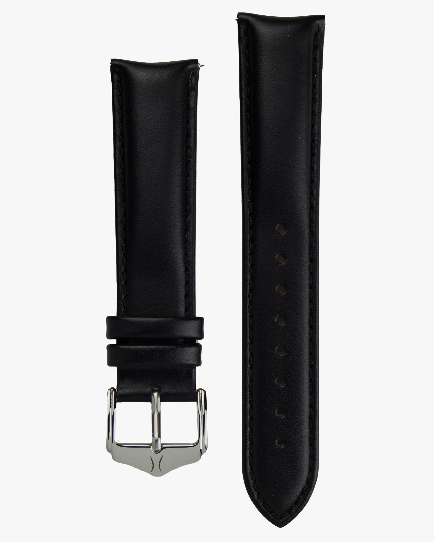 20mm Curved Leather Strap - DuFrane