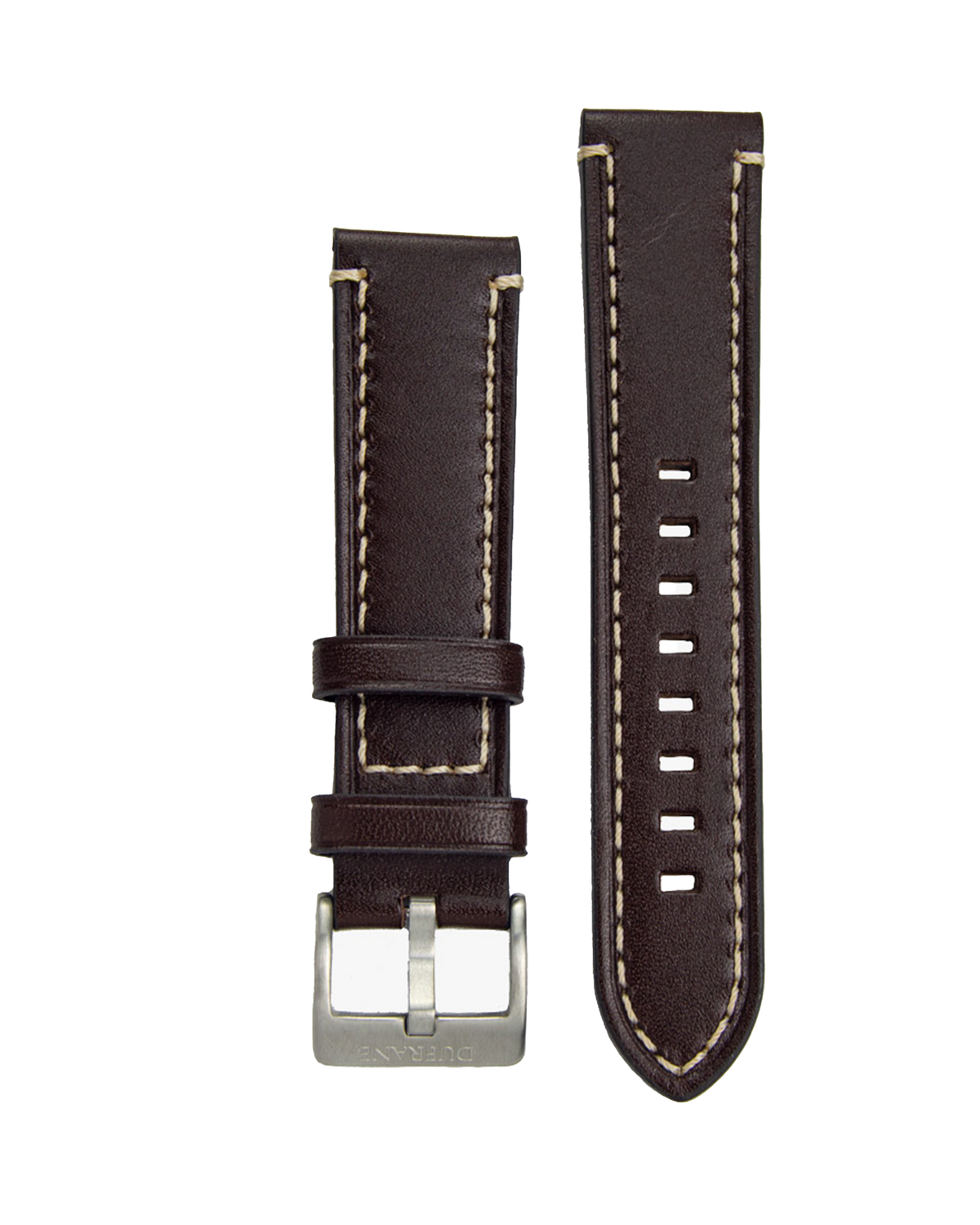 20mm/22mm Leather Strap (Brown or Black)