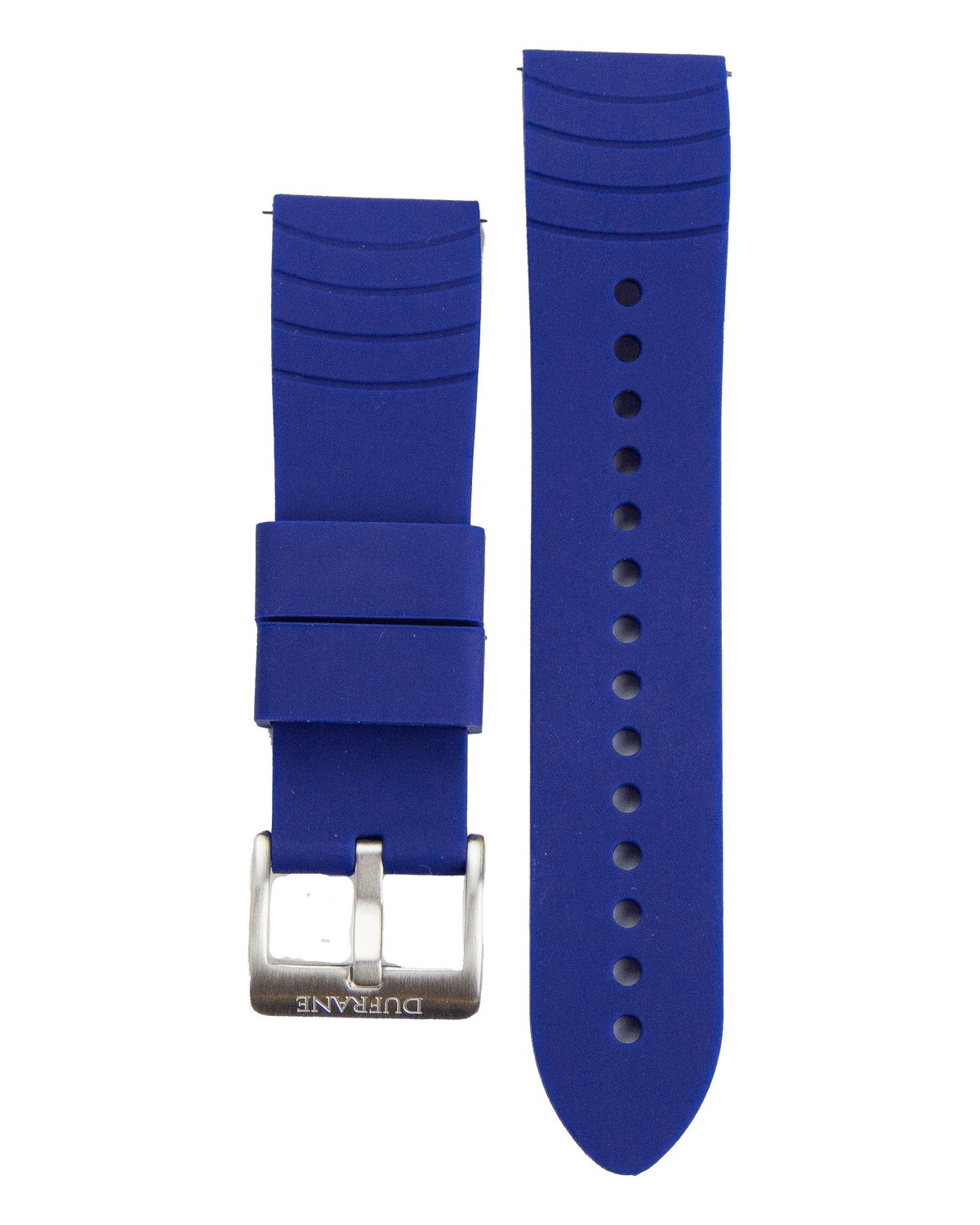 22mm Blue Silicone Straps - DuFrane