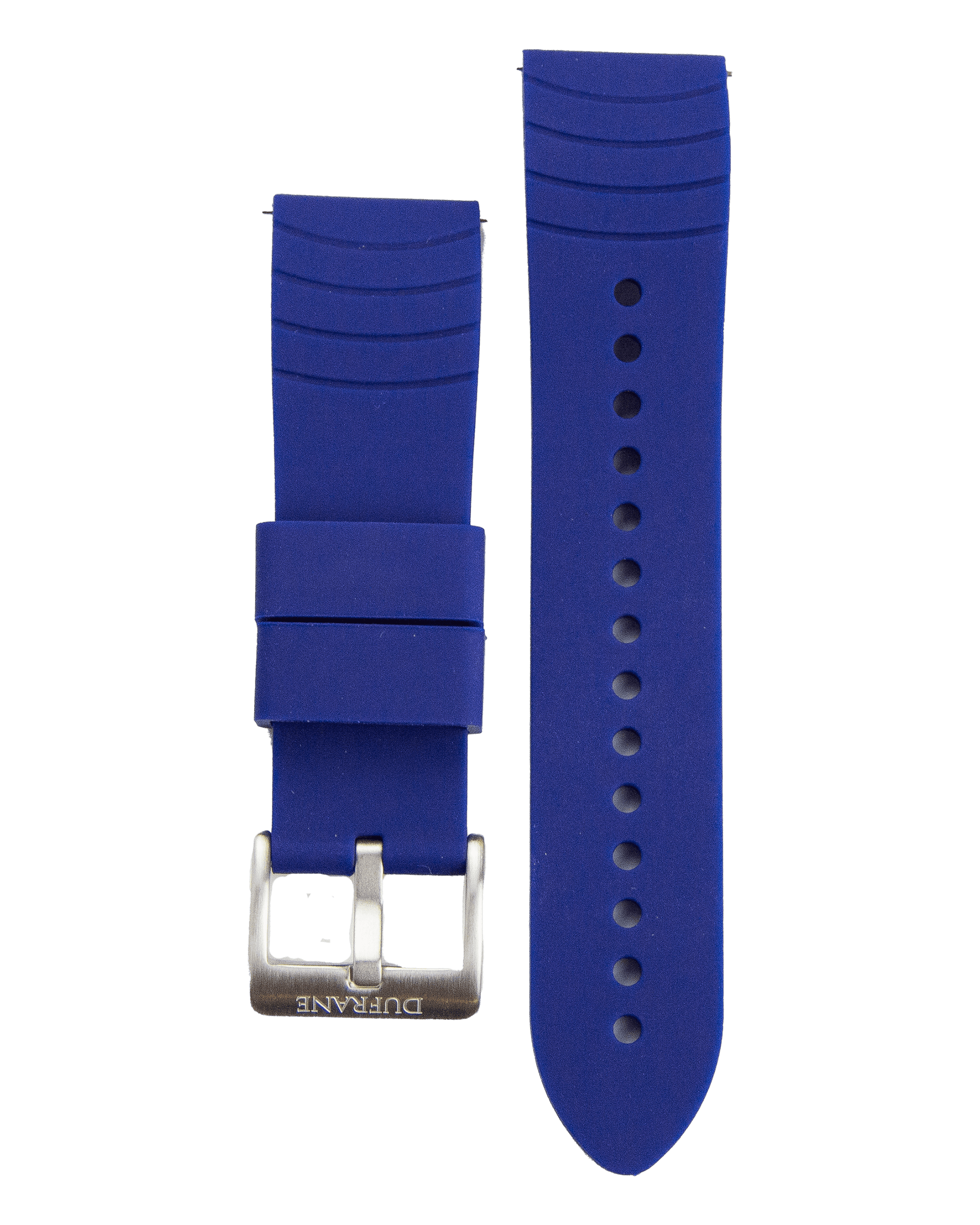22mm Blue Silicone Straps - DuFrane