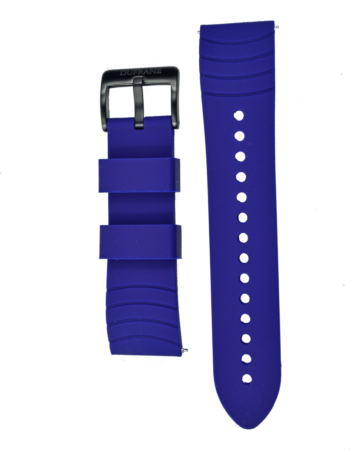 22mm Blue Silicone Straps - DuFrane