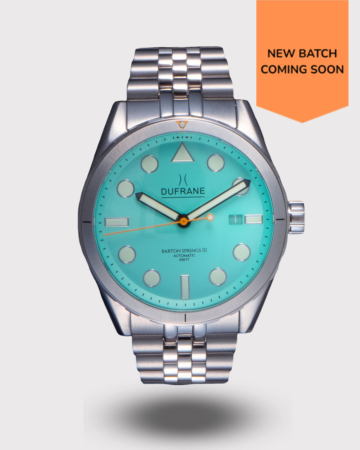 Barton Springs III 42mm Mechanical Diving Watch