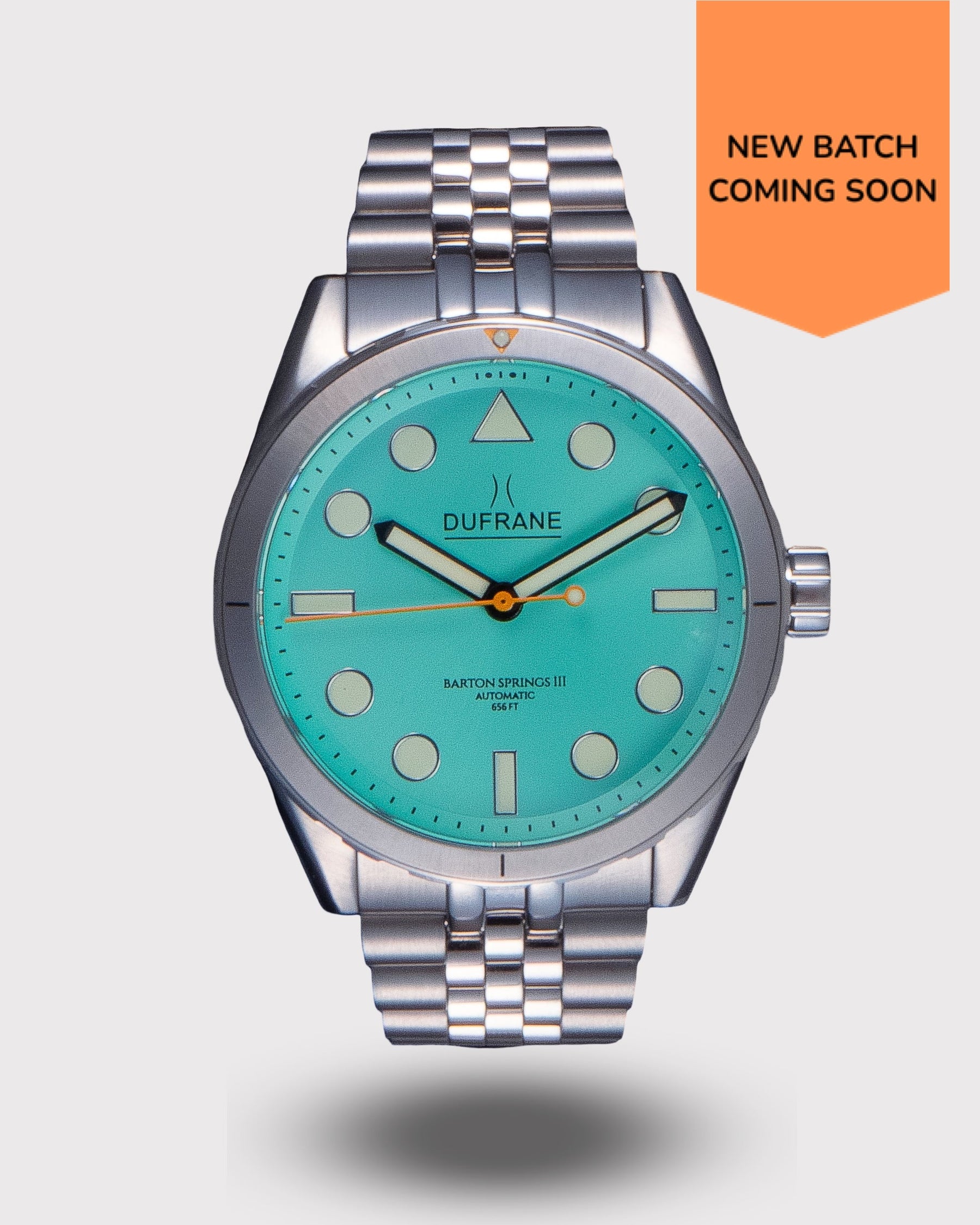 Barton Springs III 42mm Mechanical Diving Watch