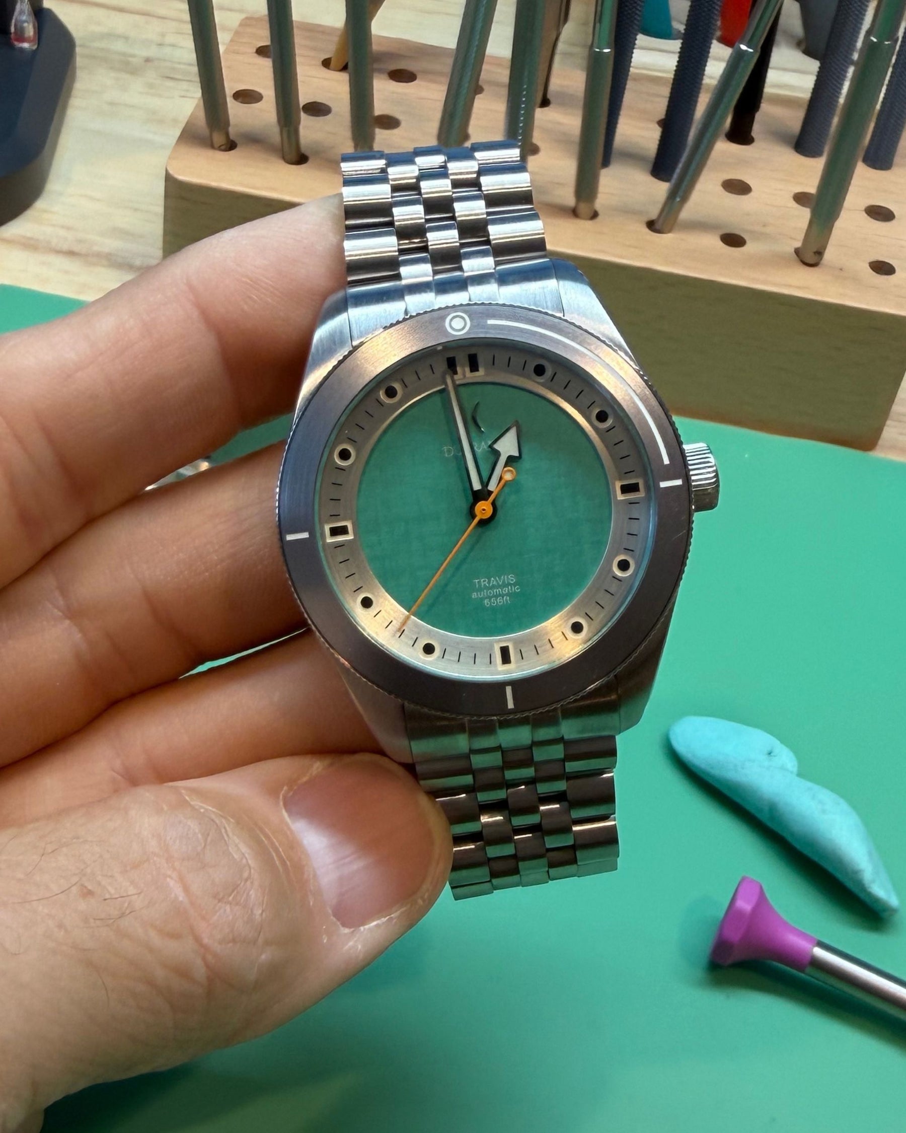 Travis 39mm MkII Mechanical Diving Watch