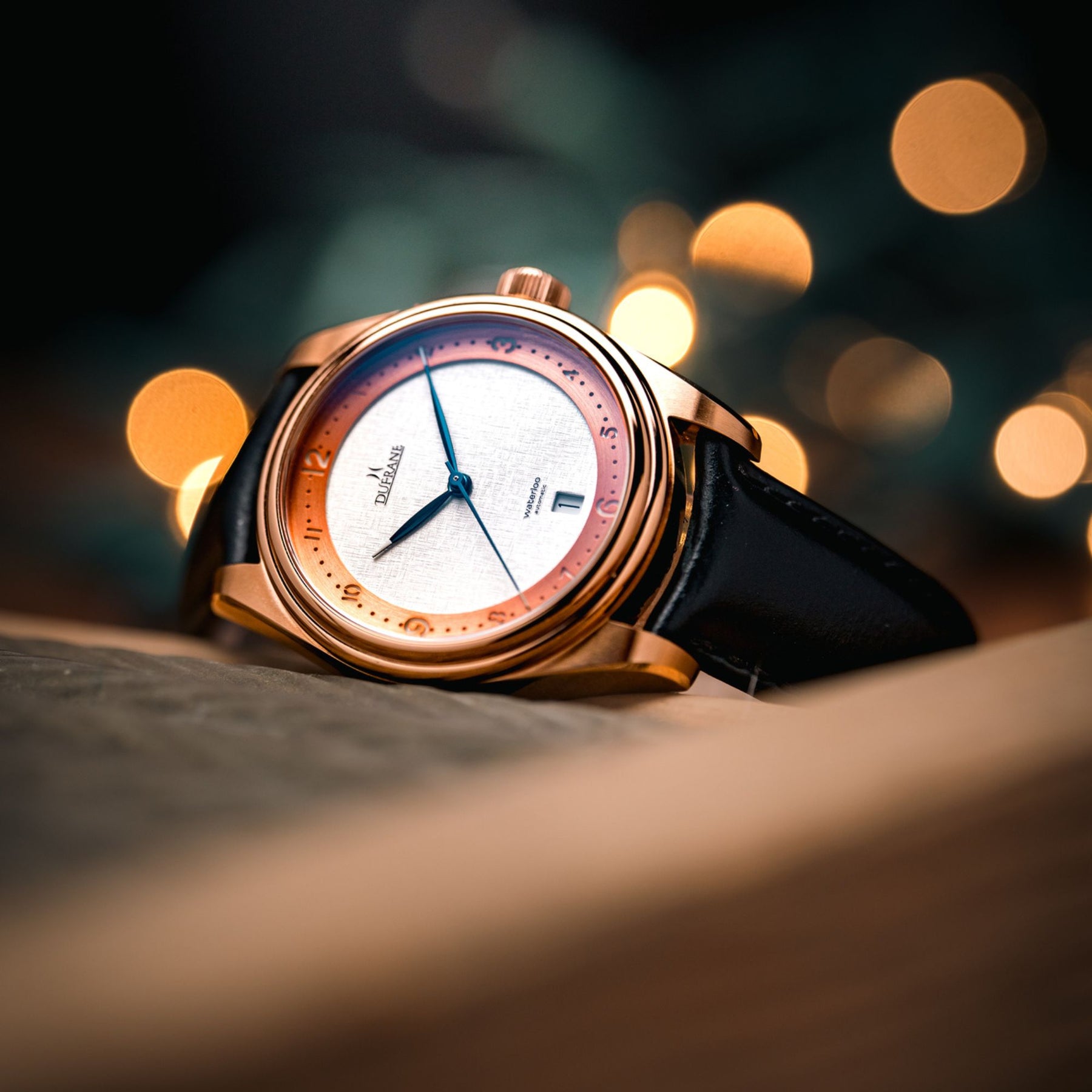 Waterloo 39mm Mechanical Sporty Dress Watch
