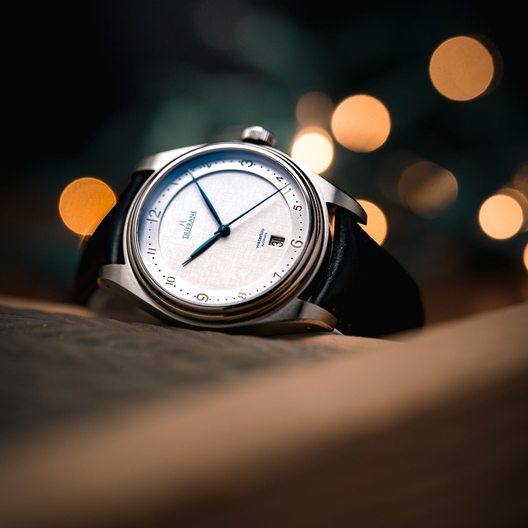Waterloo 39mm Mechanical Sporty Dress Watch