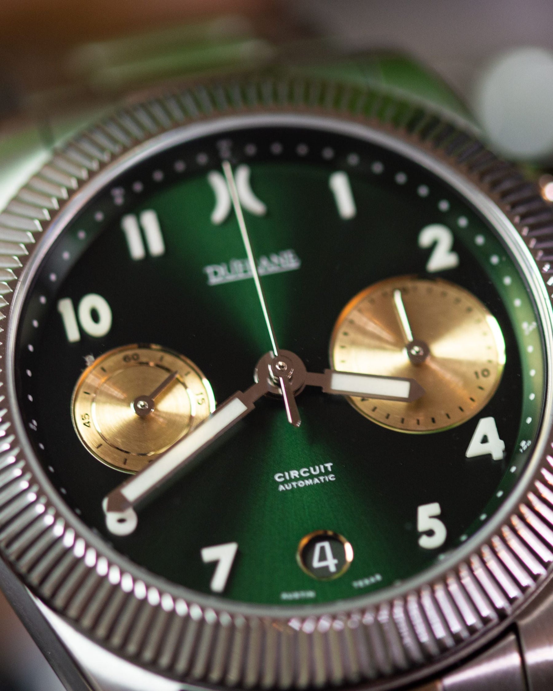 Circuit Chronograph: Customer Edition w/18kt Gold - DuFrane