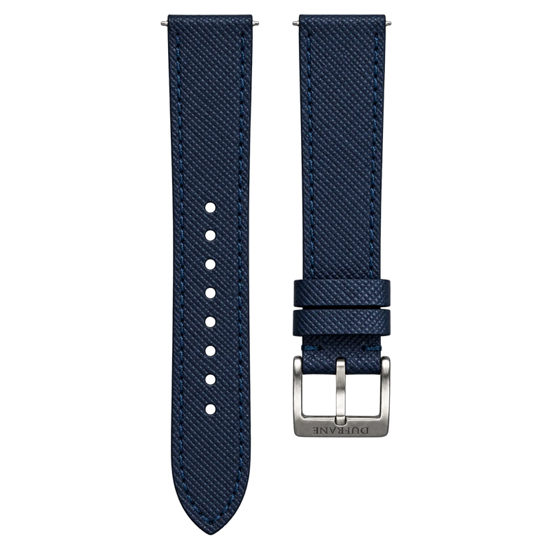 20mm/22mm Epsom Leather Straps Blue