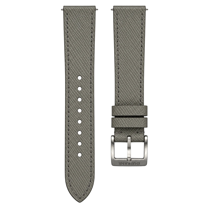 20mm/22mm Epsom Leather Straps Grey