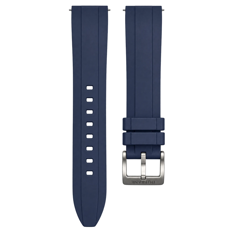20mm/22mm FKM Rubber Strap Blue