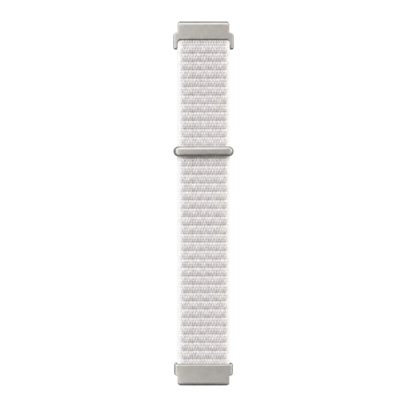 20mm Hook and Loop Nylon Strap White