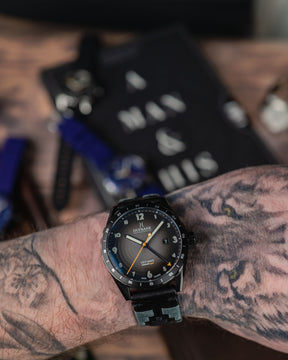 GMT Watch | City Limits Dark Fume