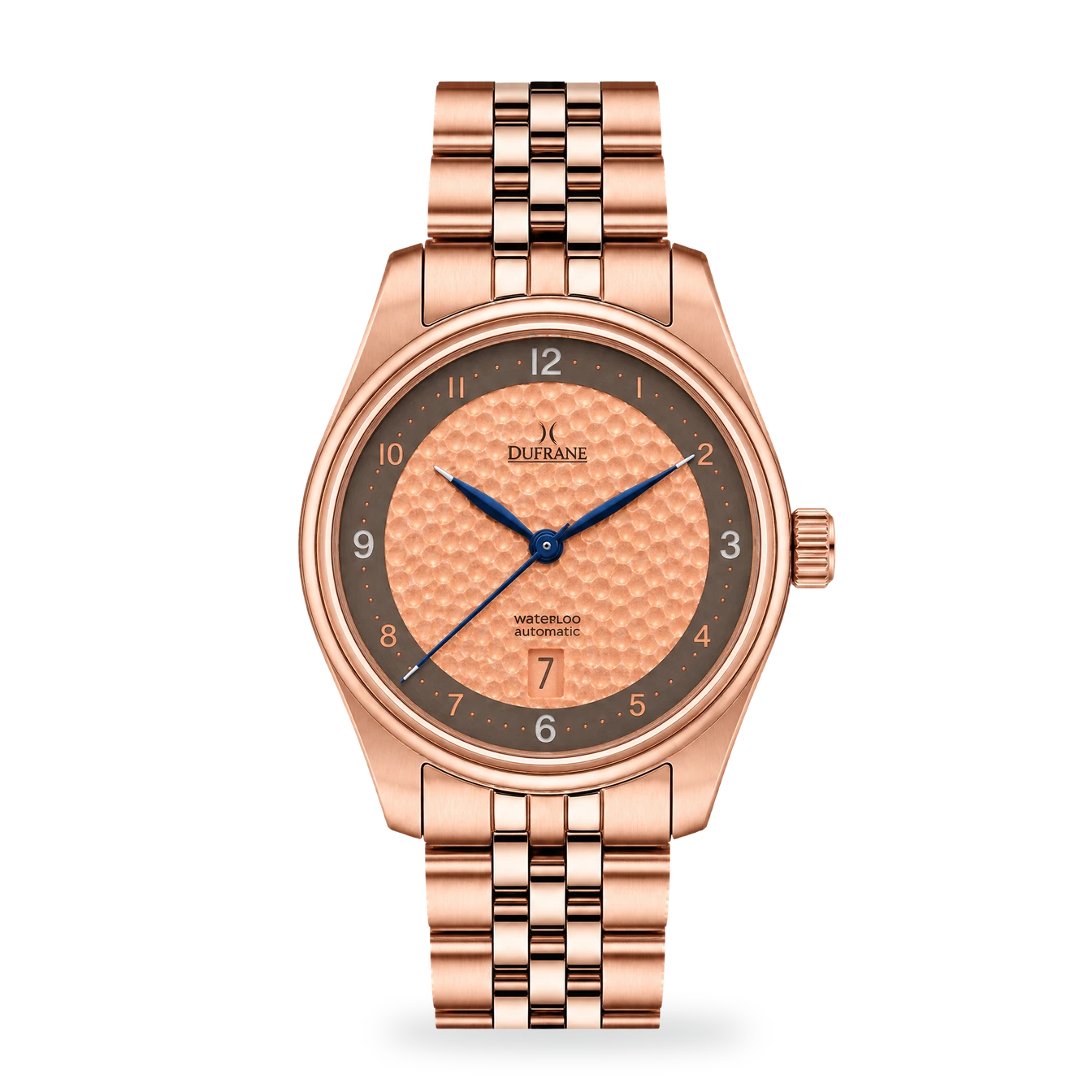 Waterloo Rose gold · hammered copper