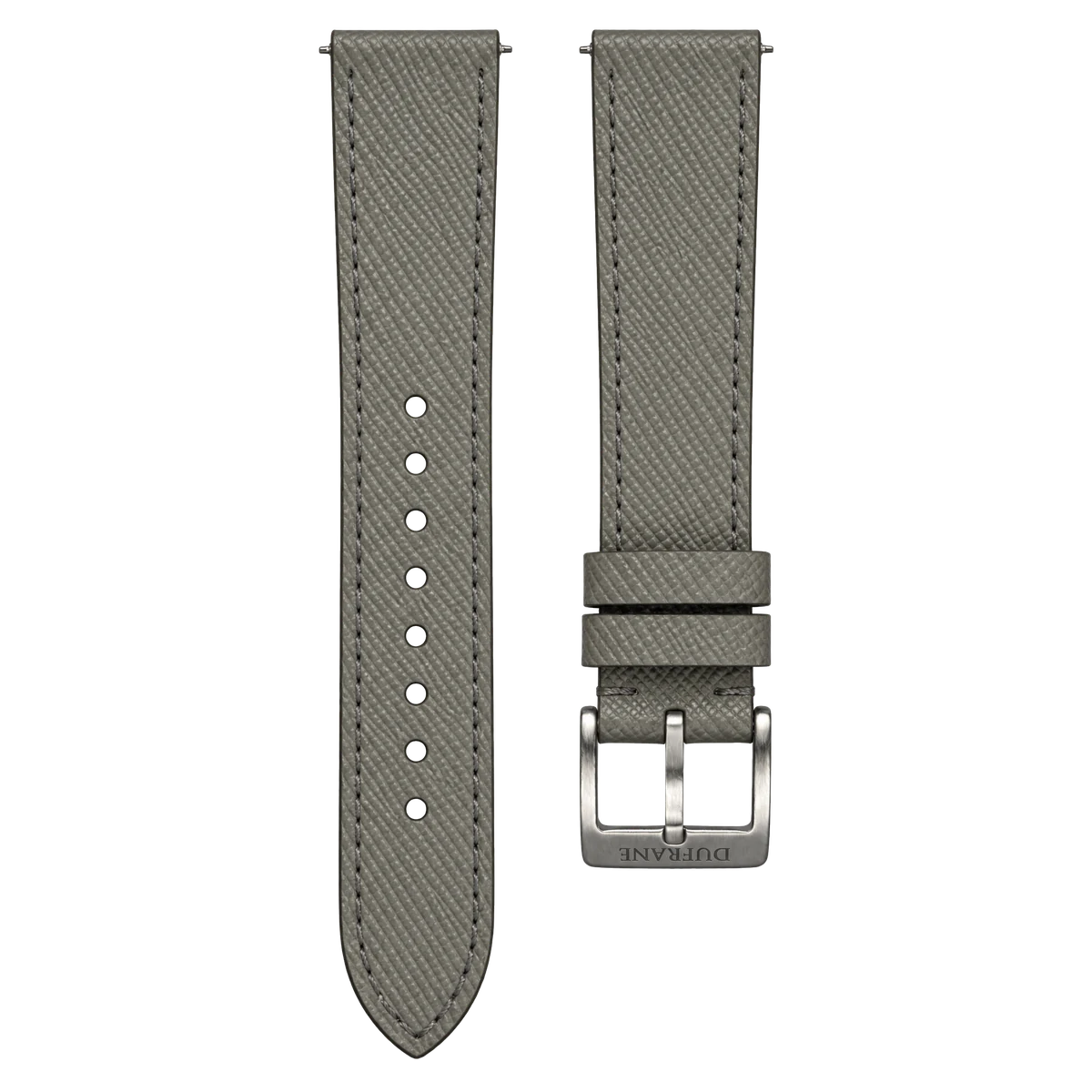 Epsom Leather Strap Grey