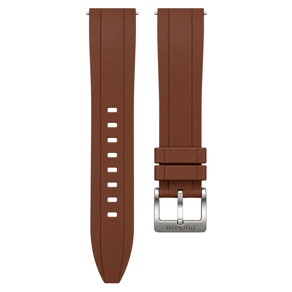 FKM Rubber Strap Brown